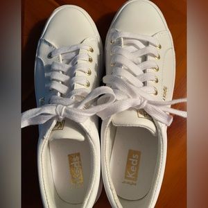 Leather JumpKick Leather Keds